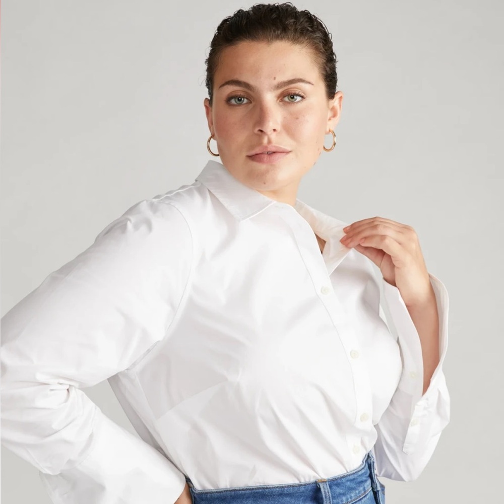 UNIVERSAL STANDARD | Henning x US Madison Shirt | NEW WITH TAGS | SZ M: 18/20